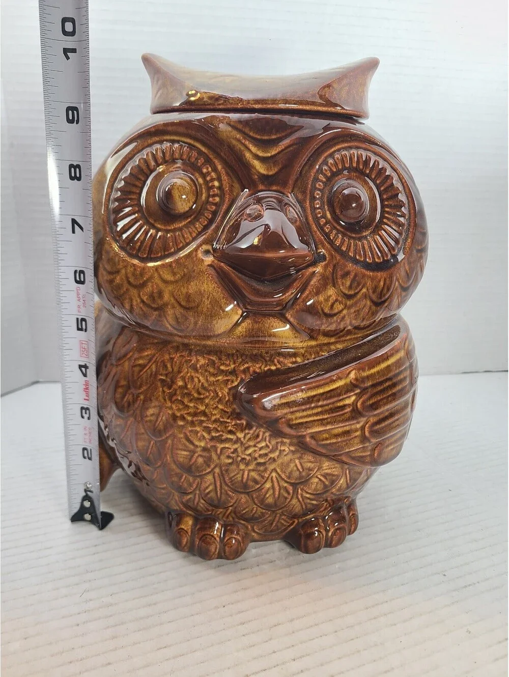 McCoy Pottery Brown Owl Cookie Jar #204 Vintage USA Made